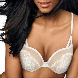 NWT Maidenform Love the Lift Push Up & In Underwire Bra Lace size 38D New $48